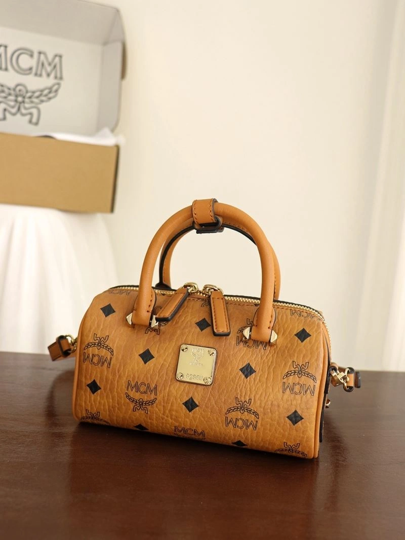 MCM Boston Bags Stylish 63813