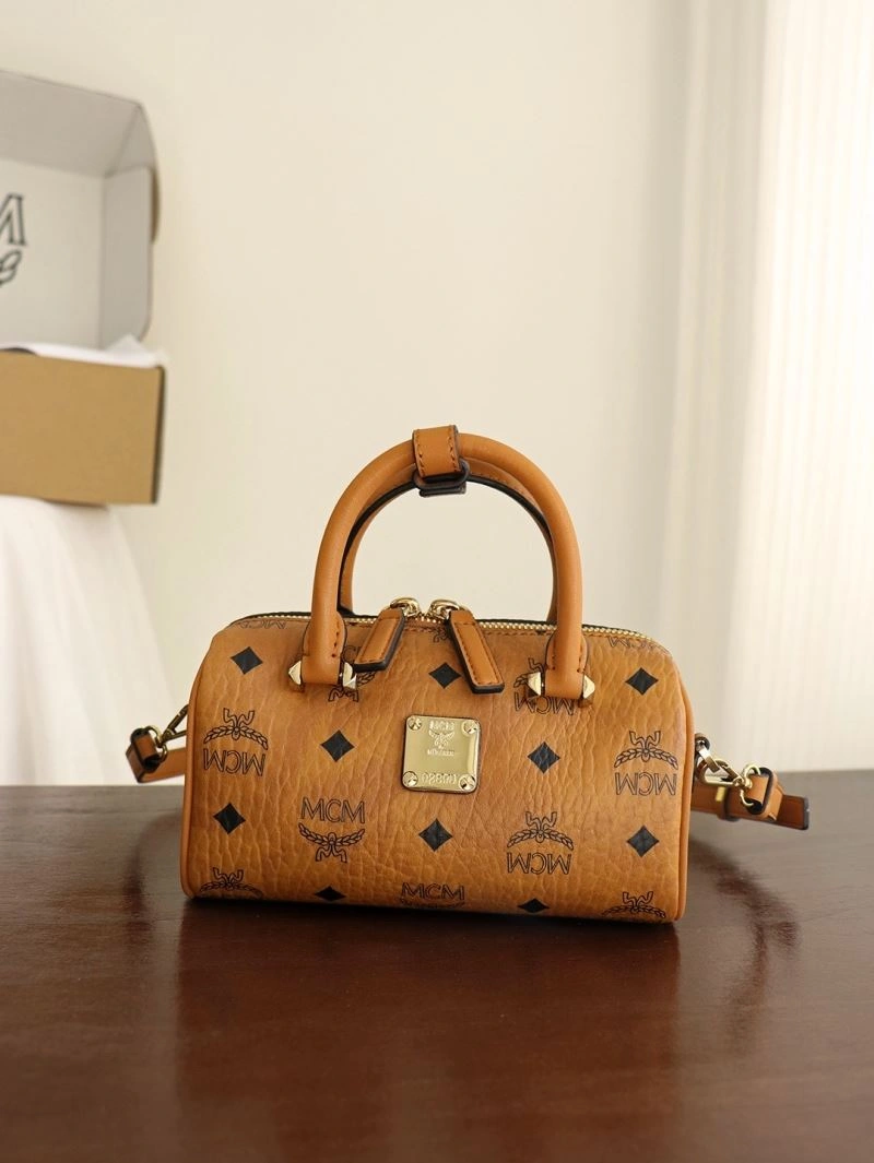 MCM Boston Bags Stylish 63813