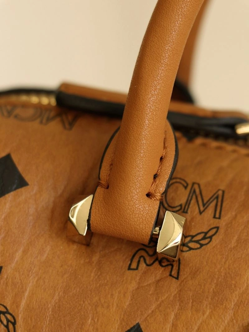 MCM Boston Bags Stylish 63813