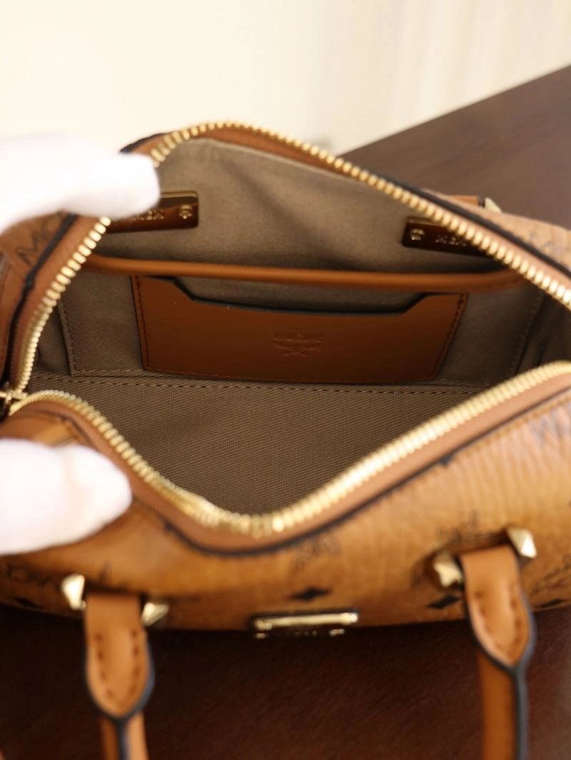 MCM Boston Bags Stylish 63813