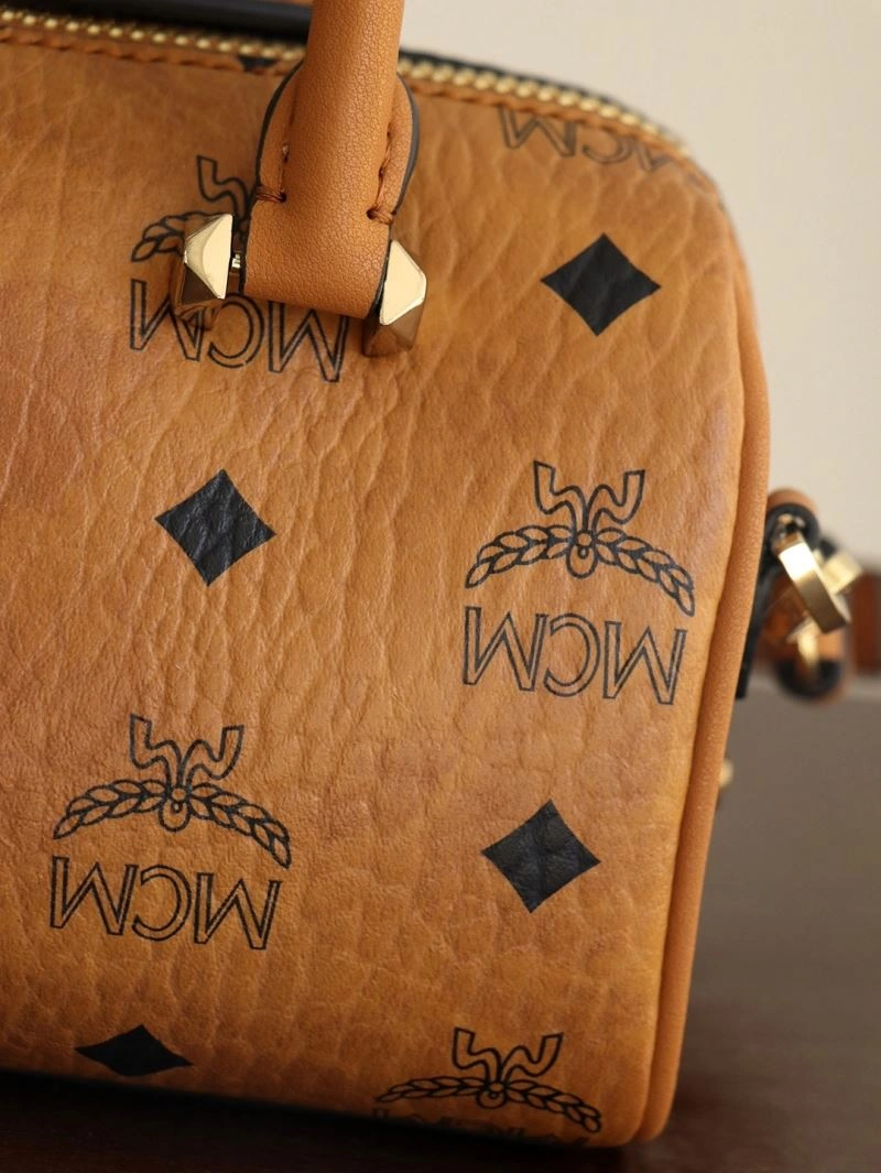 MCM Boston Bags Stylish 63813