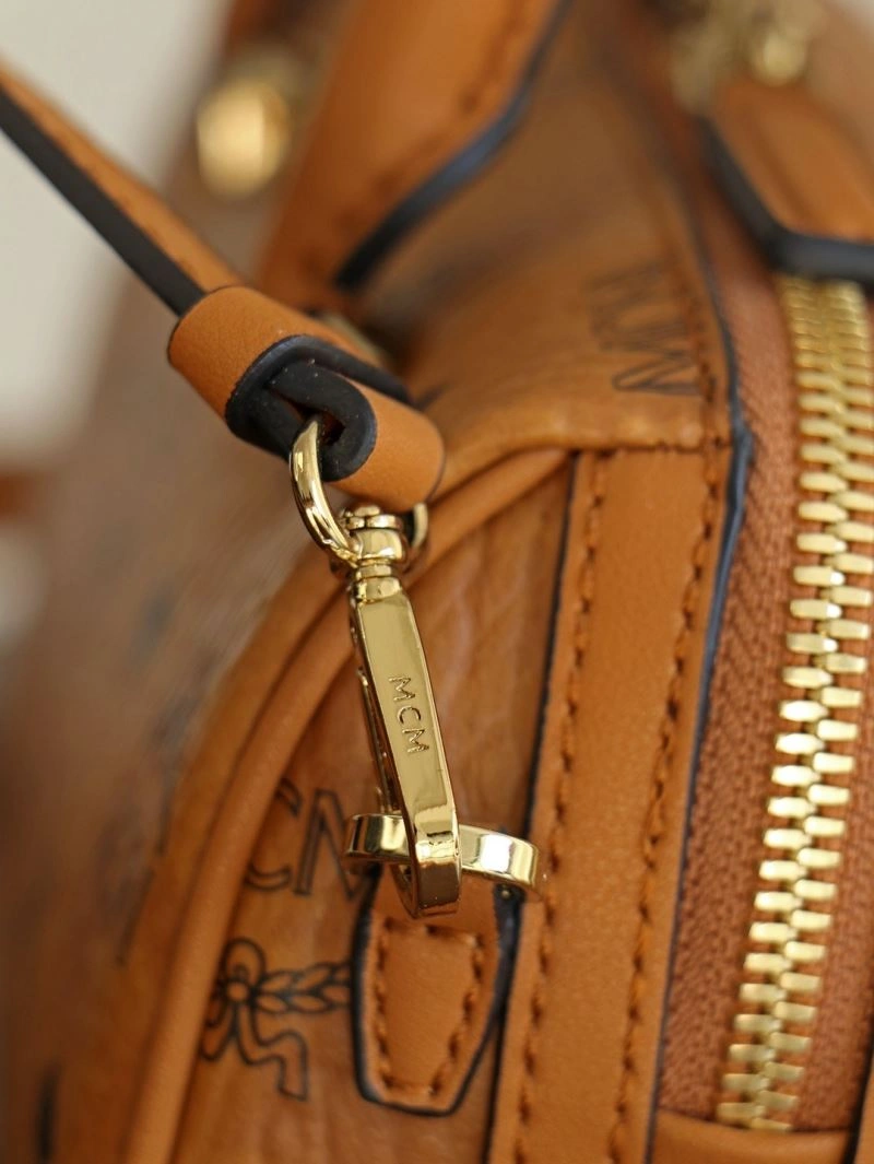 MCM Boston Bags Stylish 63813