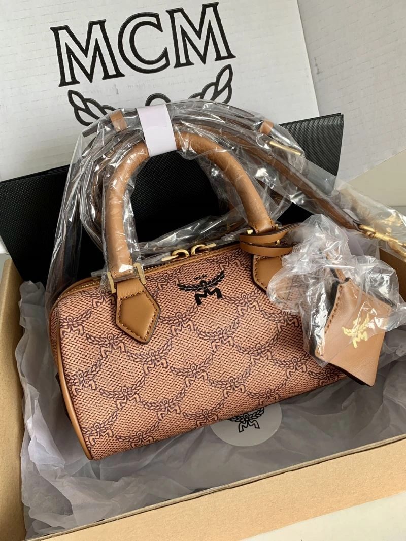 Versatile MCM Boston Bags 63751