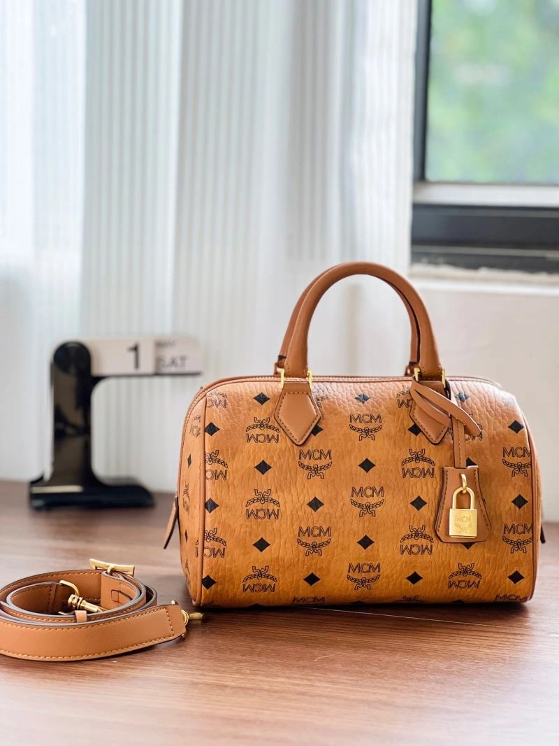 Neat MCM Boston Bags 63750