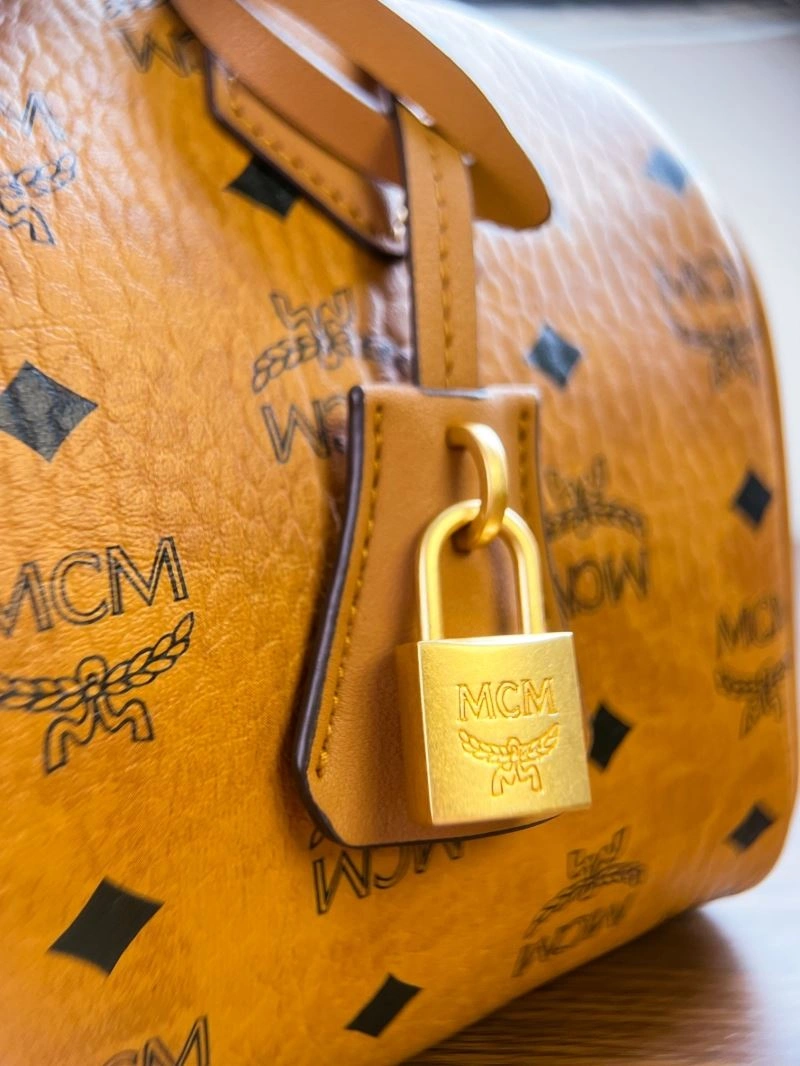 Neat MCM Boston Bags 63750