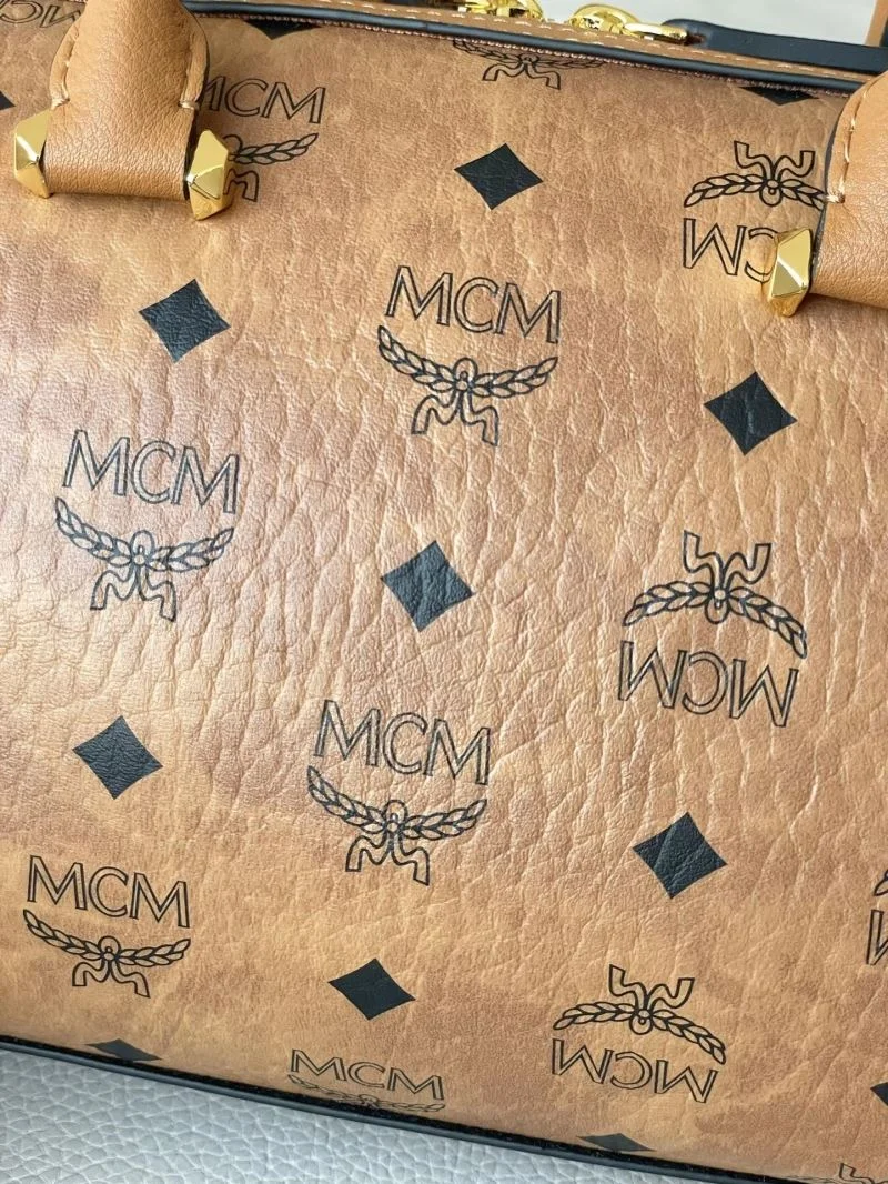 MCM Boston Bags Original 45686