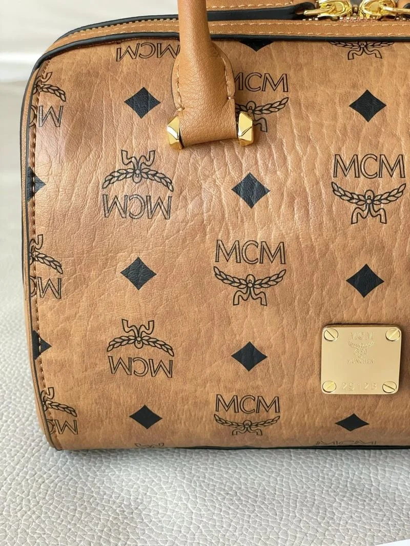 MCM Boston Bags Original 45686