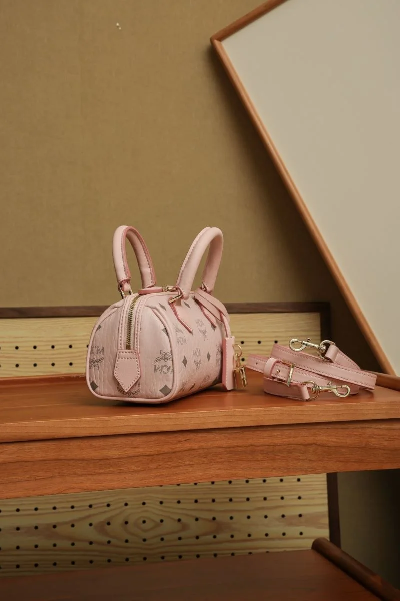 MCM Boston Bags Neat 45708