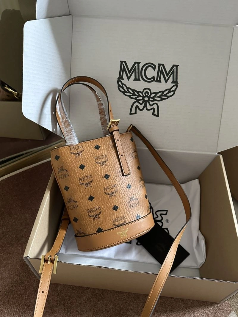 Stretchable MCM Bucket Bags 80559