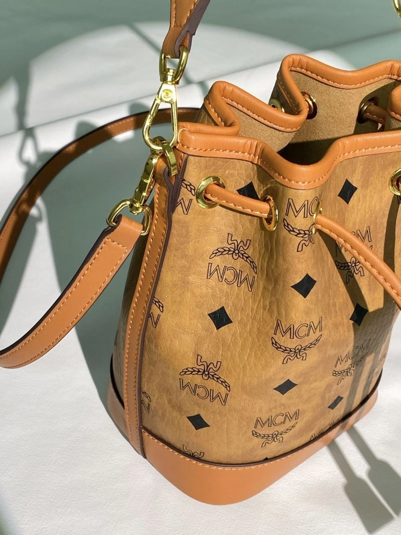 MCM Bucket Bags Sleek 63840
