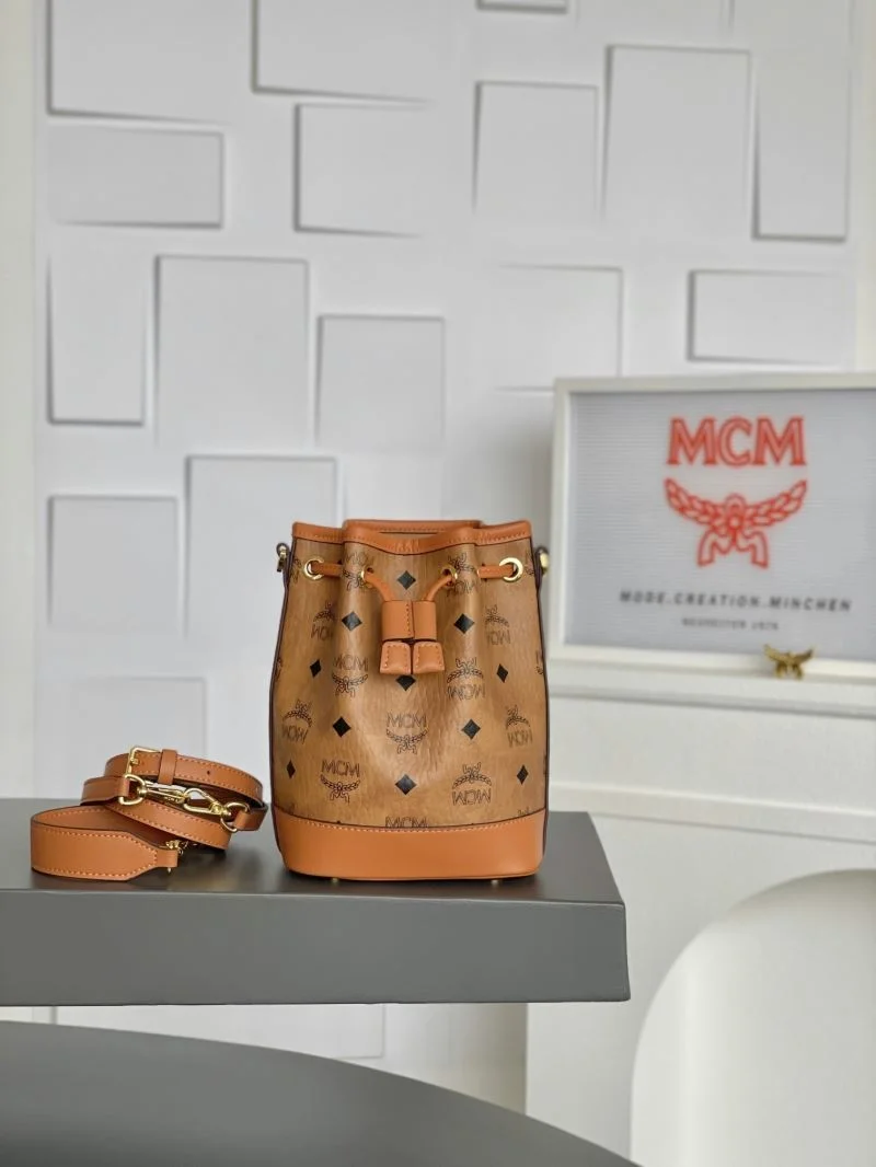 SmoothTexture MCM Bucket Bags 45675