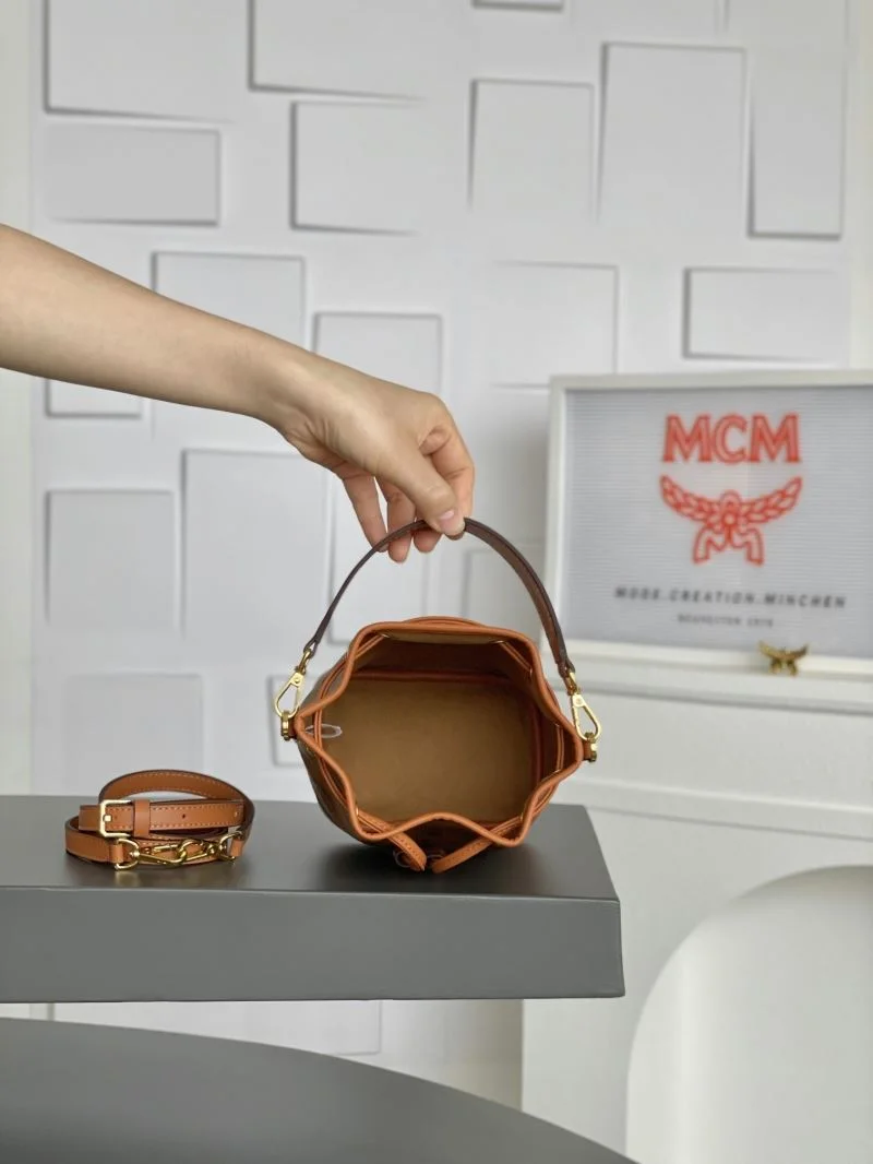 SmoothTexture MCM Bucket Bags 45675