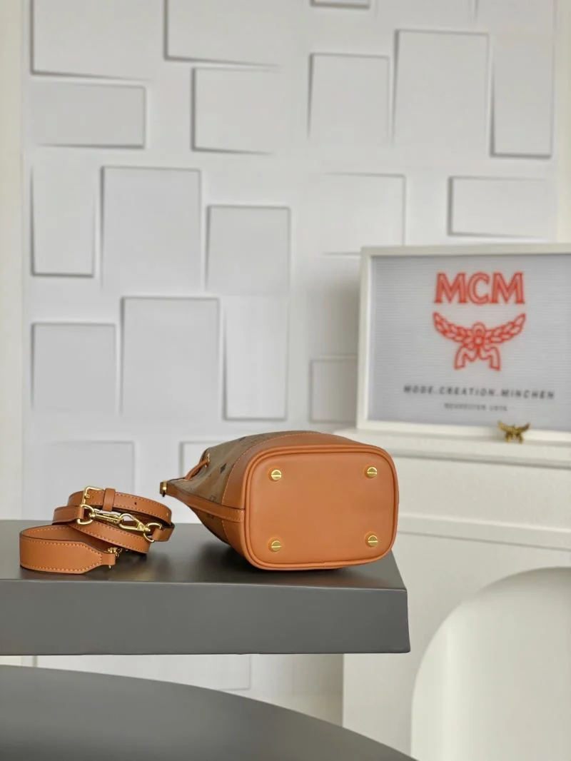 SmoothTexture MCM Bucket Bags 45675