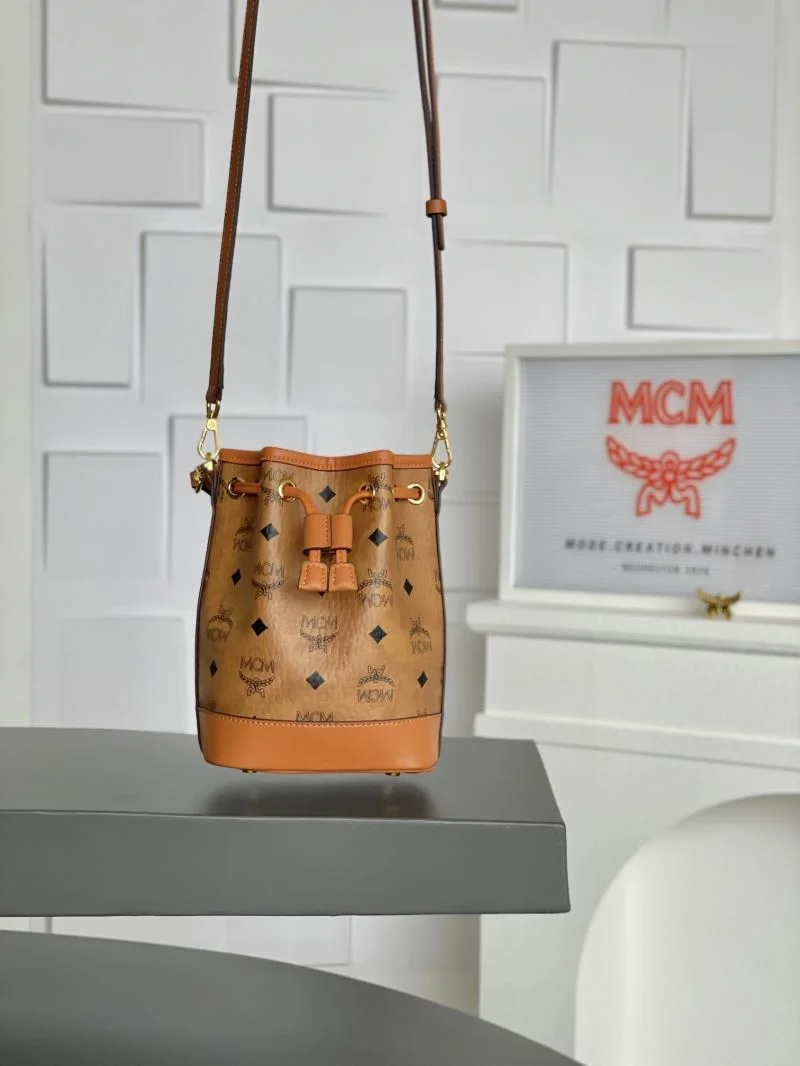 SmoothTexture MCM Bucket Bags 45675