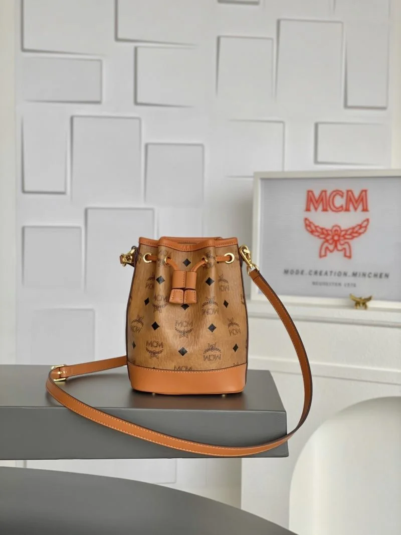 SmoothTexture MCM Bucket Bags 45675