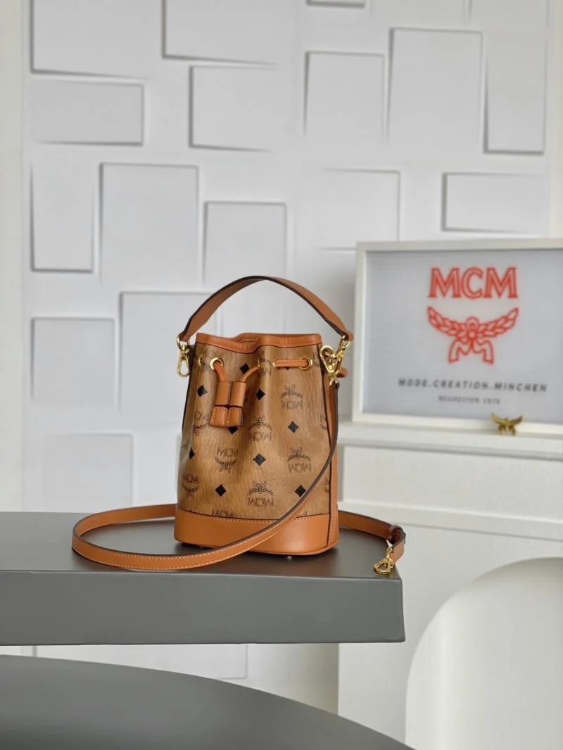 SmoothTexture MCM Bucket Bags 45675