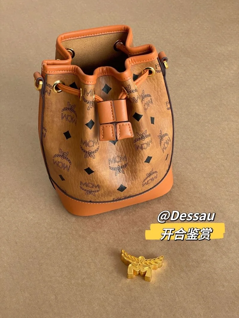 SmoothTexture MCM Bucket Bags 45675