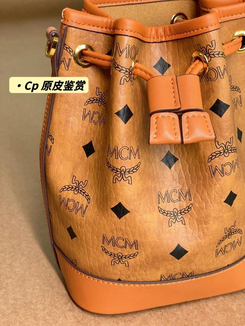 SmoothTexture MCM Bucket Bags 45675