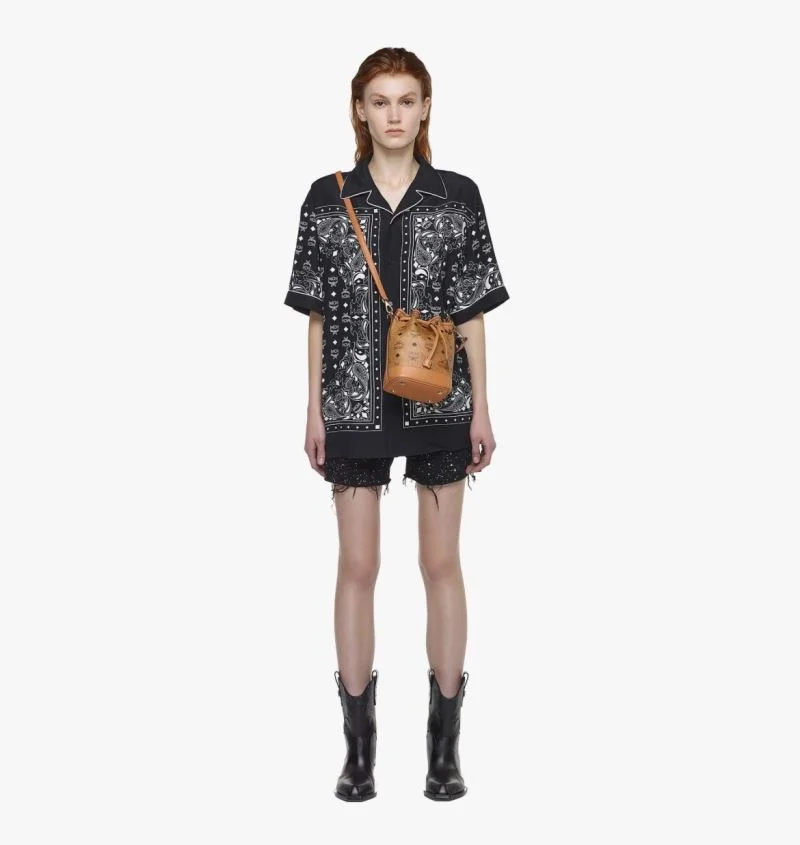 SmoothTexture MCM Bucket Bags 45675