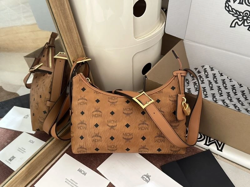 SmoothTexture MCM Hobo Bags 89768