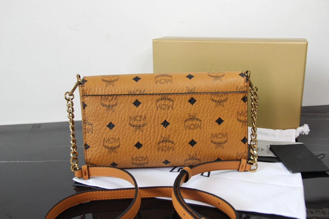 Bright MCM Satchel Bags 90488