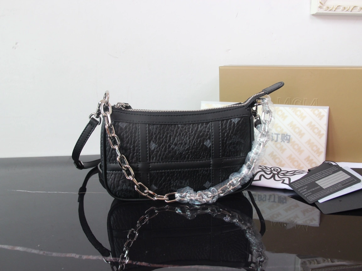 Stretchable MCM Satchel Bags 90514