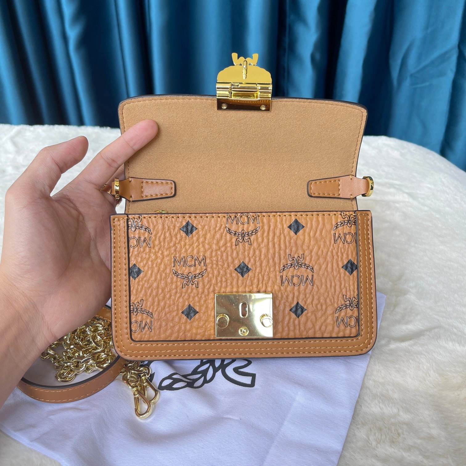 MCM Satchel Bags TechFriendly 90474