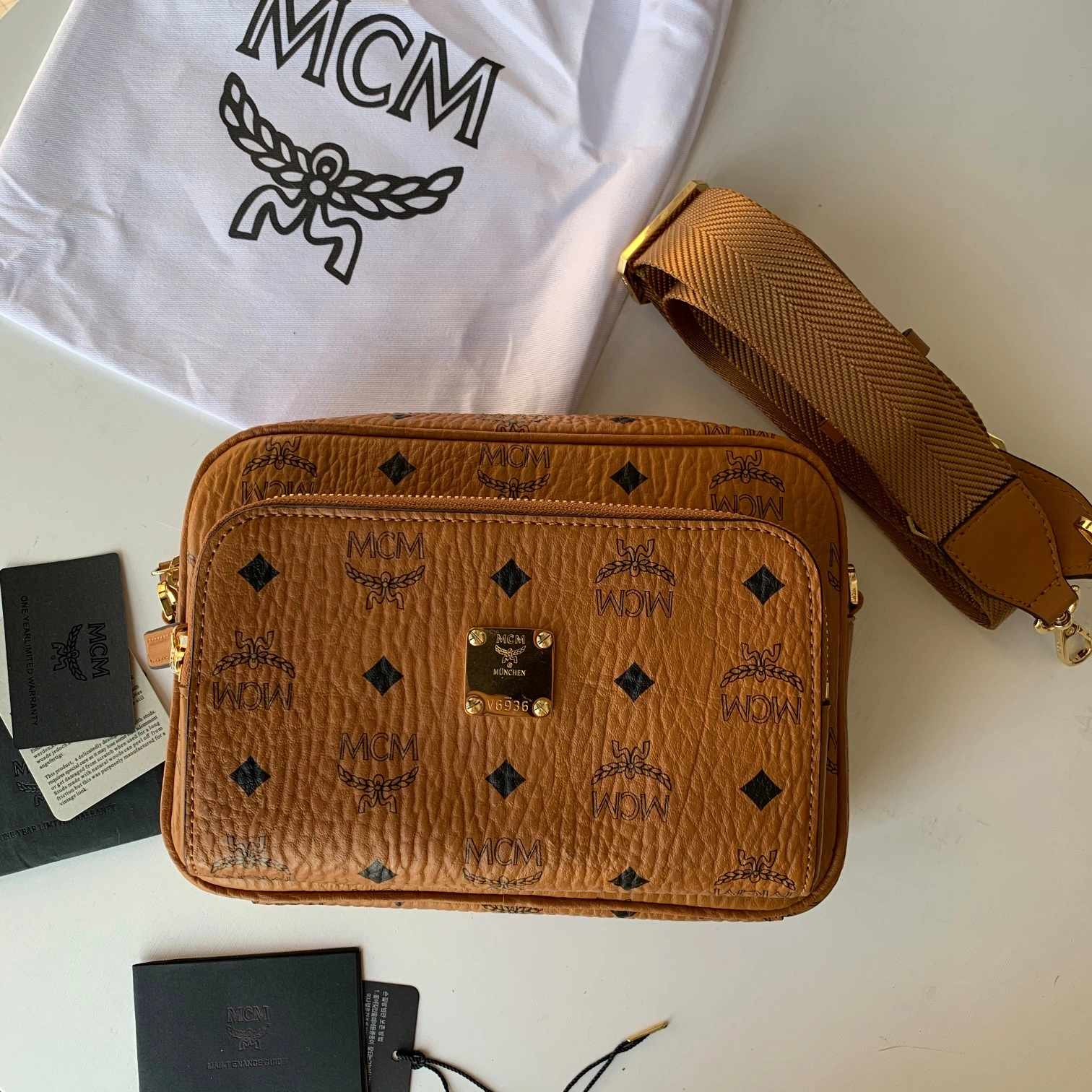 MCM Satchel Bags Cozy 90473