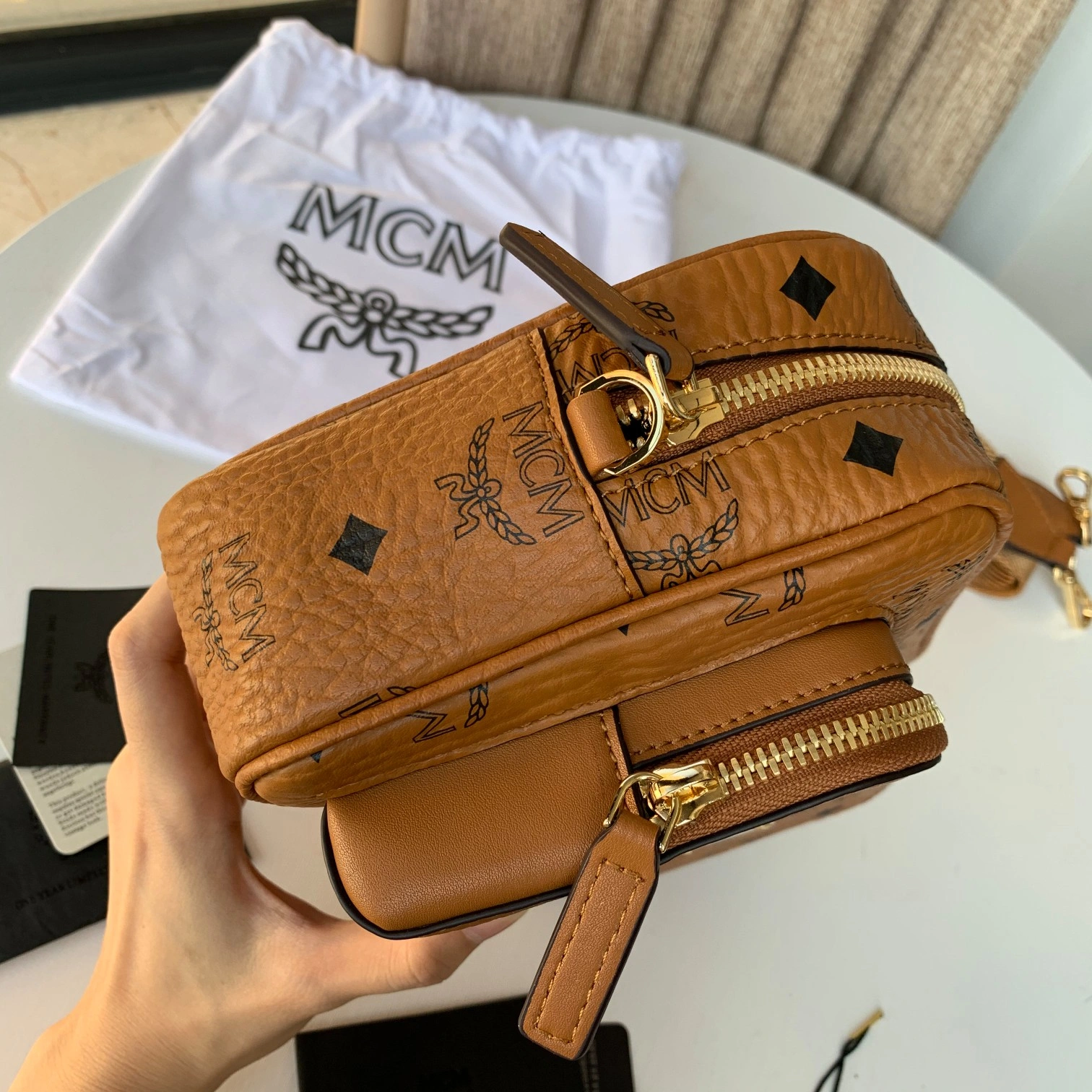 MCM Satchel Bags Cozy 90473