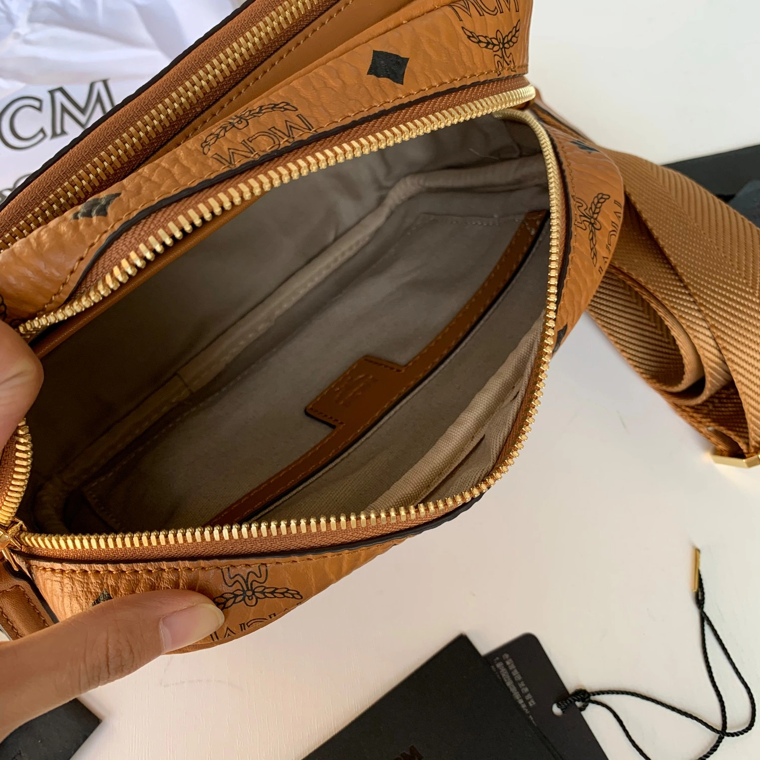 MCM Satchel Bags Cozy 90473