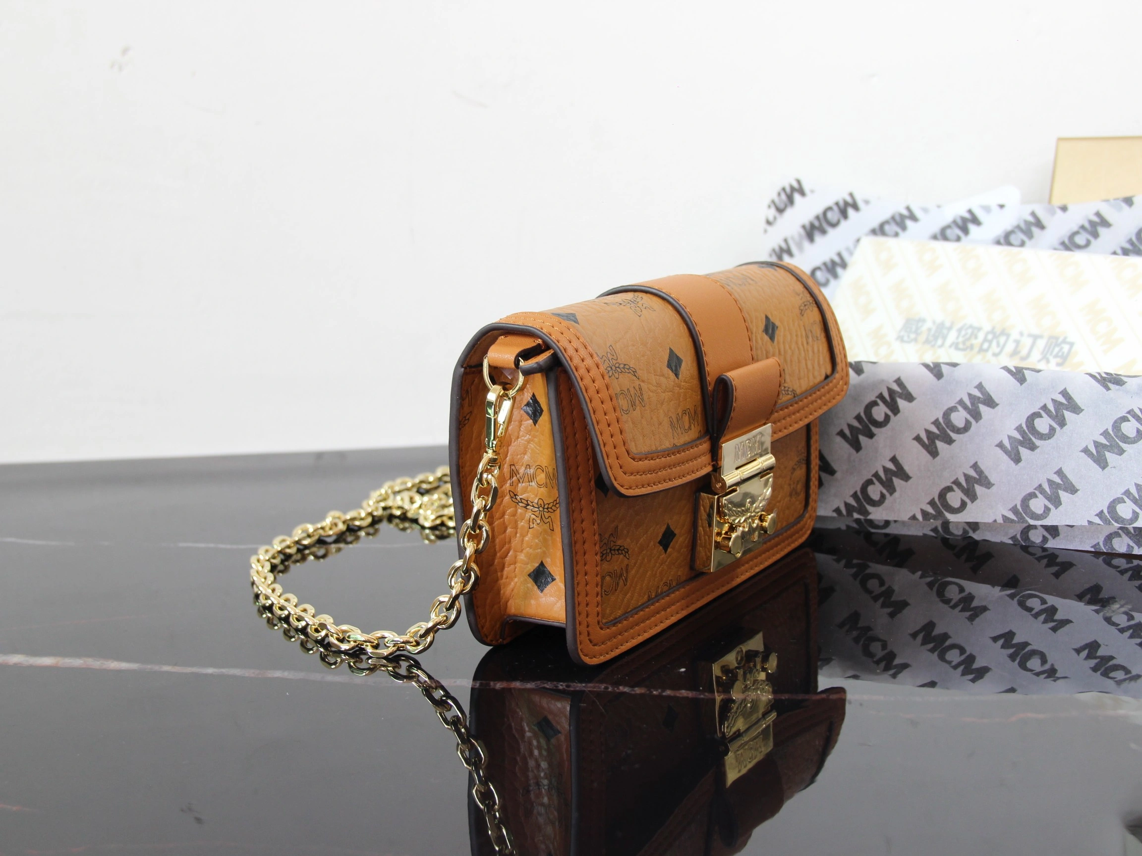 MCM Satchel Bags WrinkleFree 90483