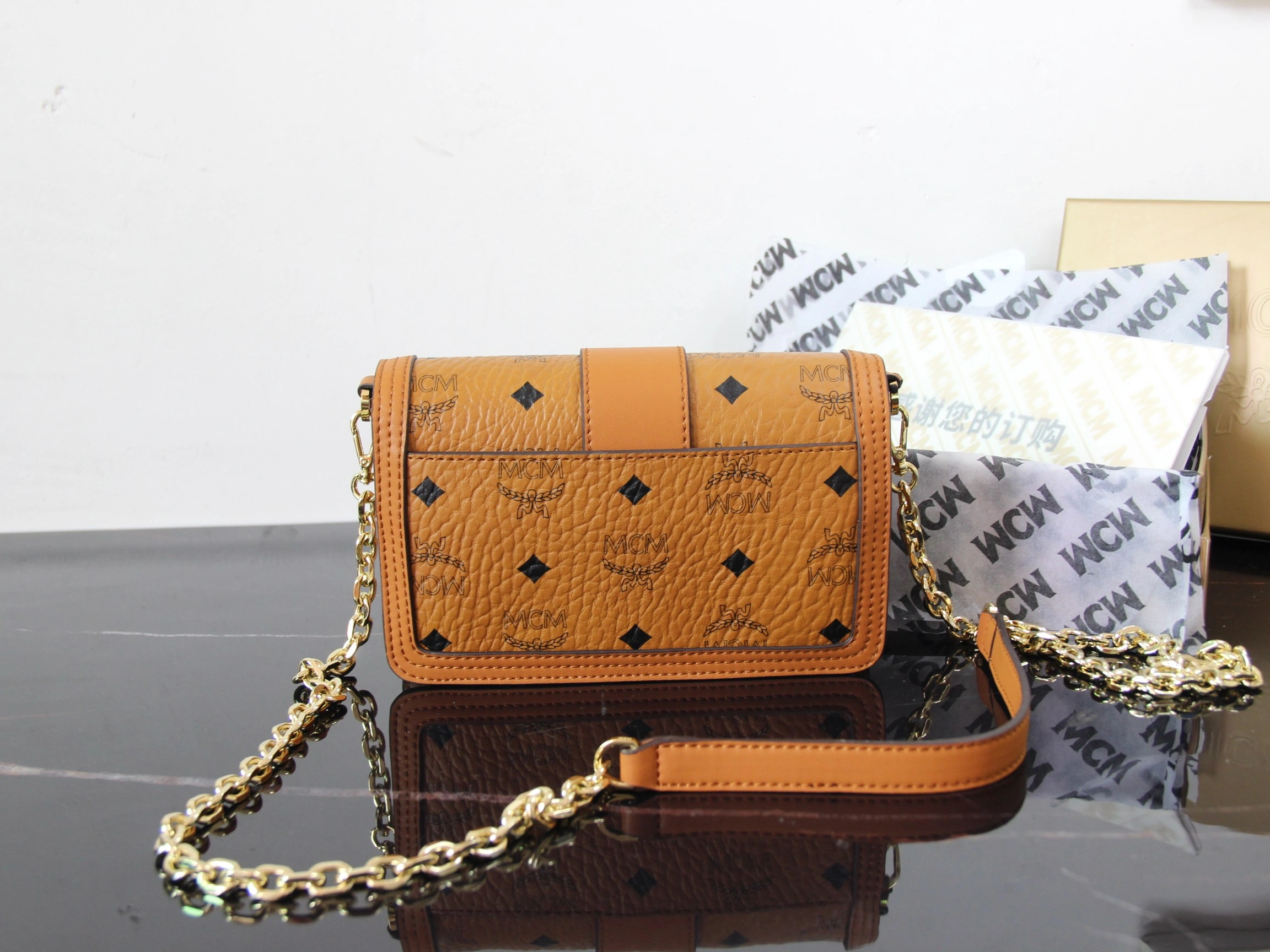 MCM Satchel Bags WrinkleFree 90483
