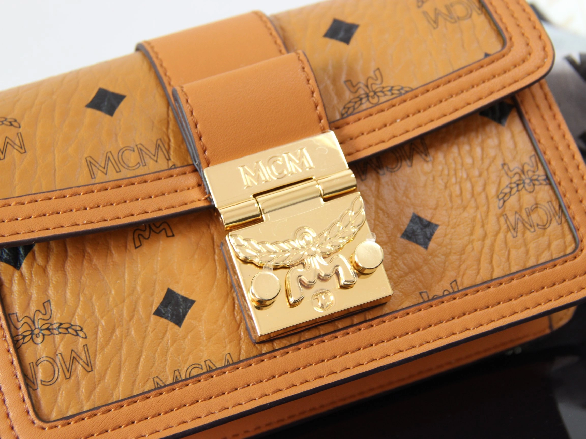 MCM Satchel Bags WrinkleFree 90483