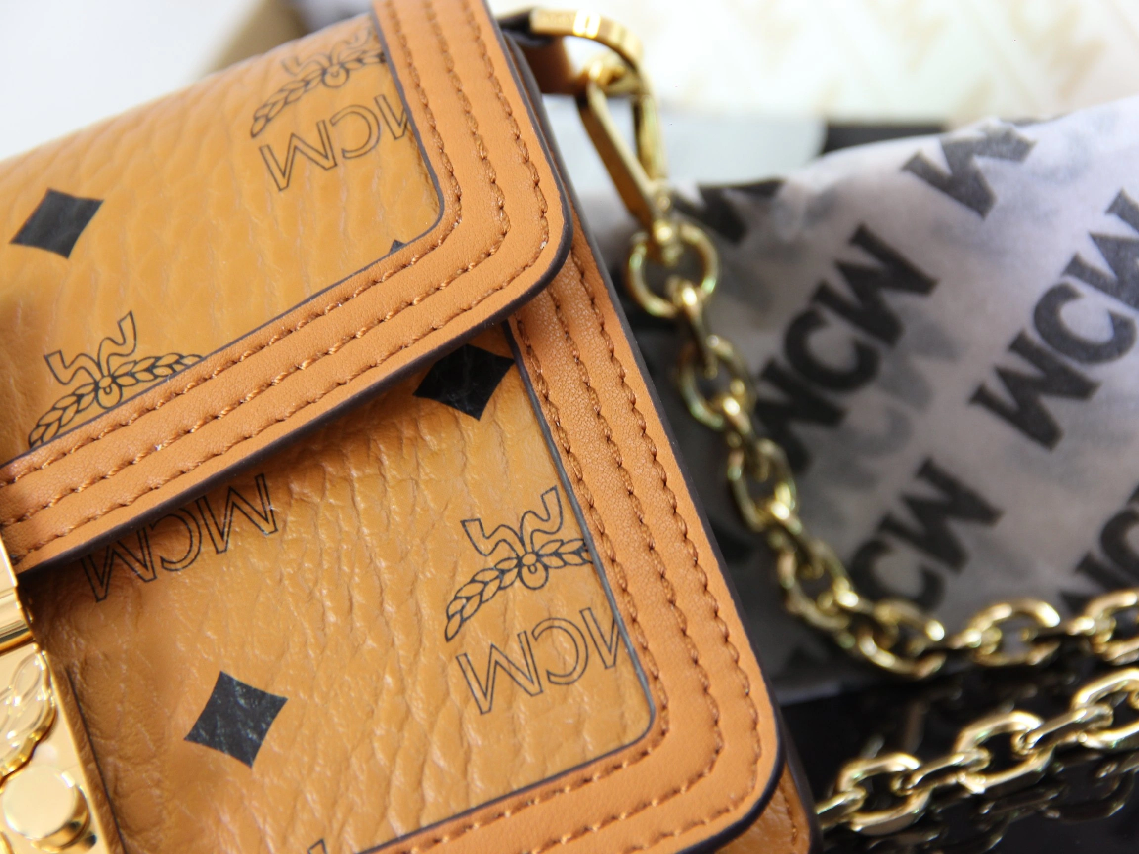 MCM Satchel Bags WrinkleFree 90483