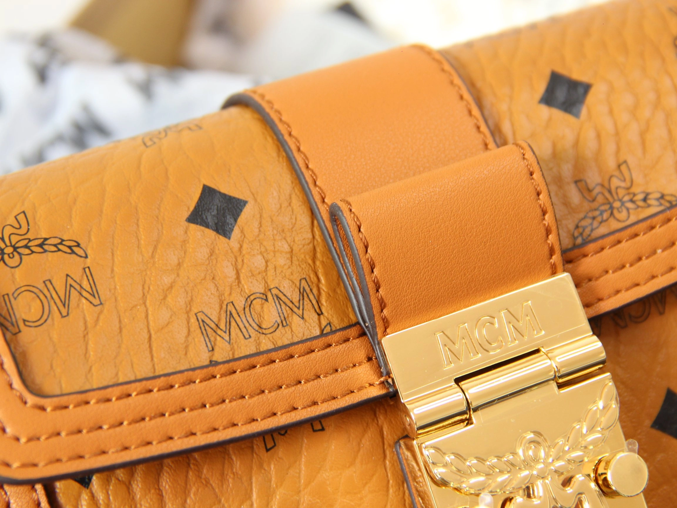 MCM Satchel Bags WrinkleFree 90483