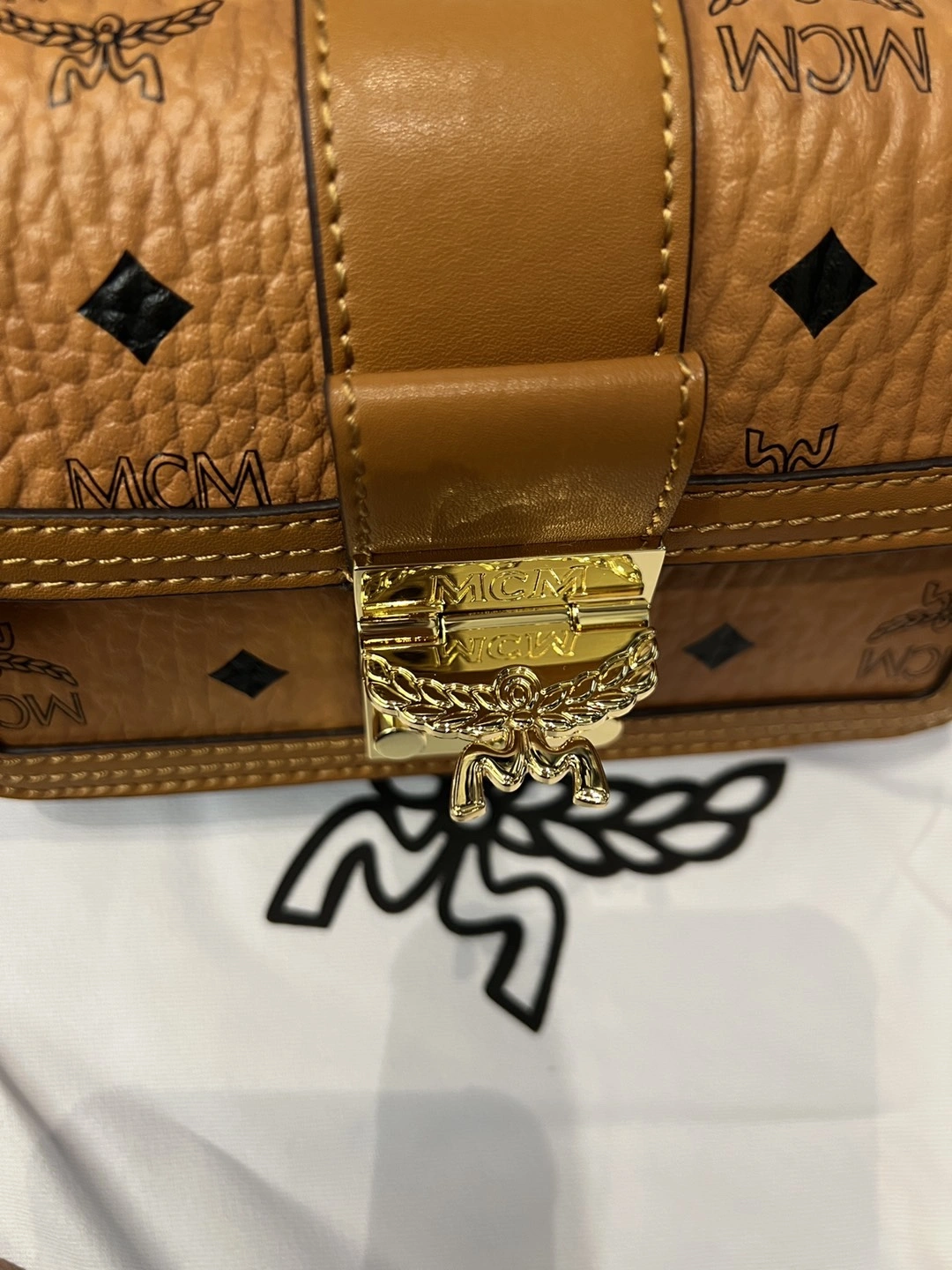 MCM Satchel Bags Sustainable 90453