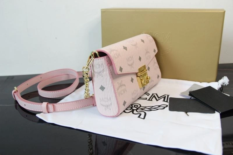 WaterResistant MCM Satchel Bags 90385