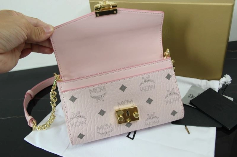 WaterResistant MCM Satchel Bags 90385