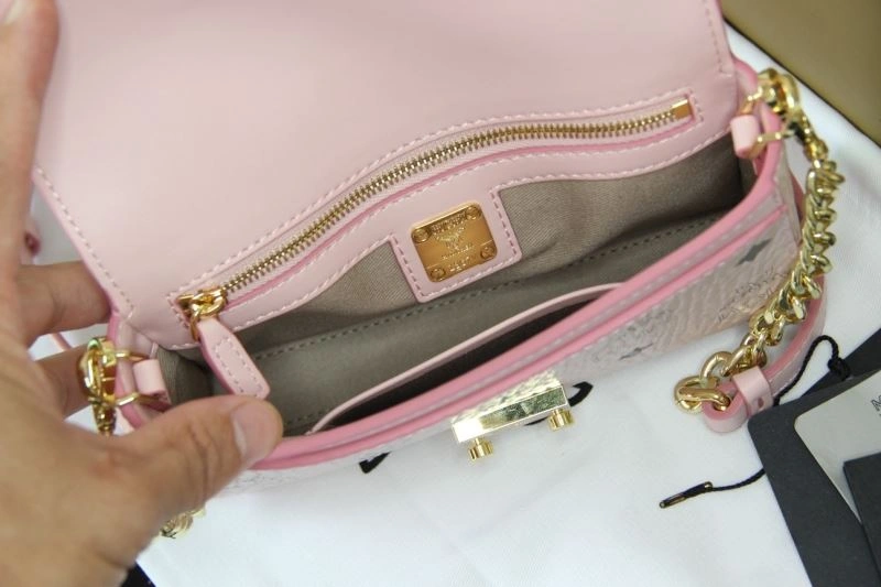WaterResistant MCM Satchel Bags 90385