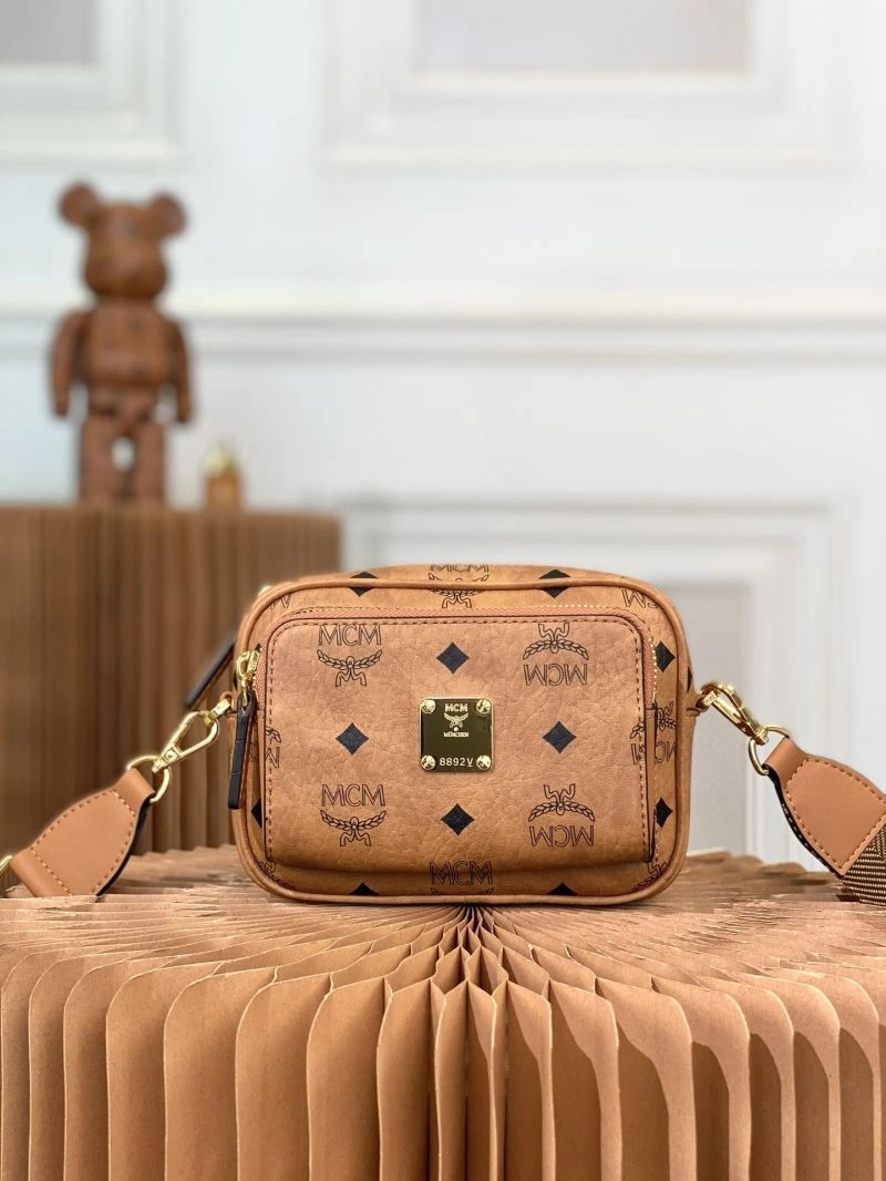 MCM Satchel Bags Sleek 63907