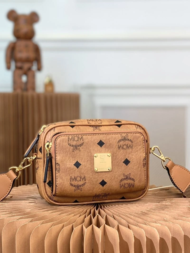 MCM Satchel Bags Sleek 63907