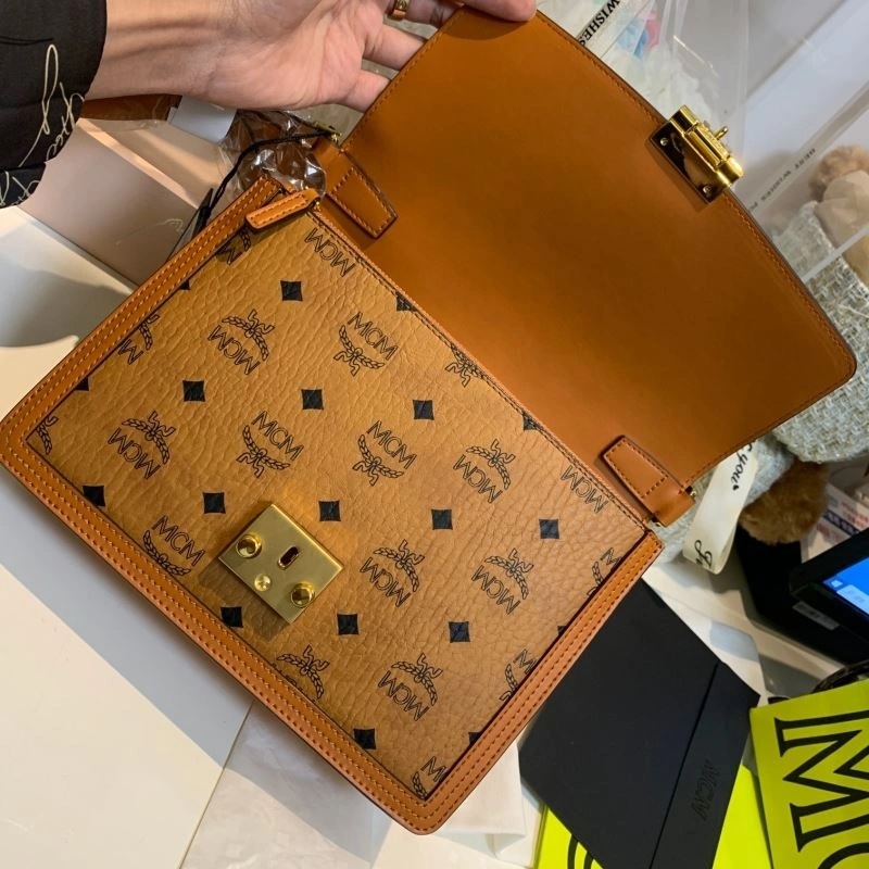 Stretchable MCM Satchel Bags 63741