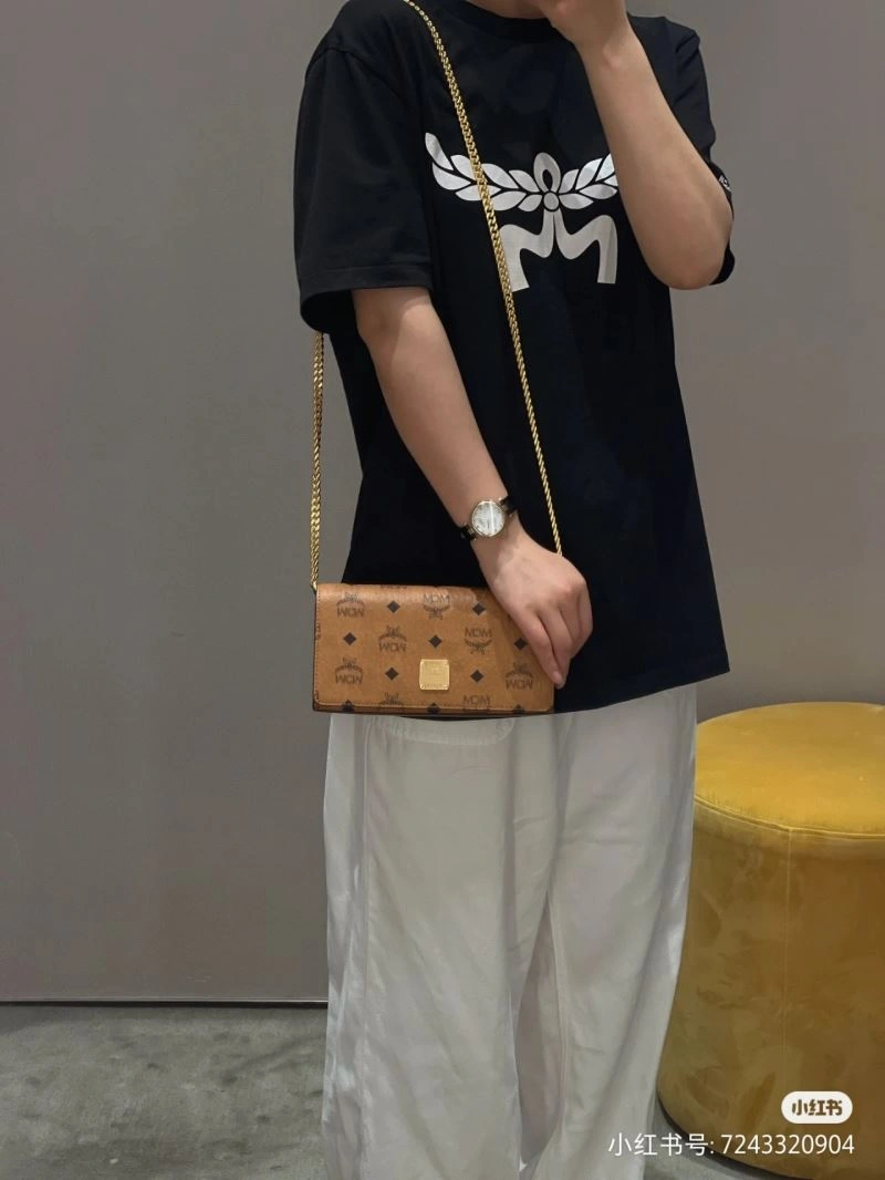Soft MCM Satchel Bags 64156