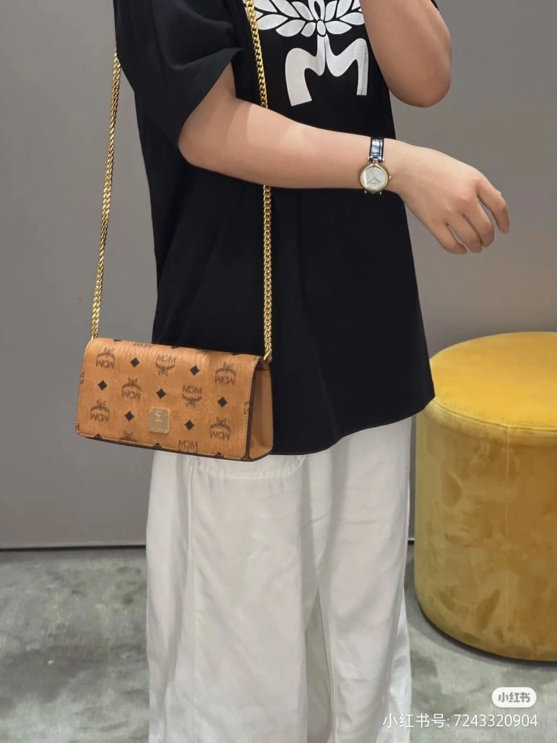 Soft MCM Satchel Bags 64156