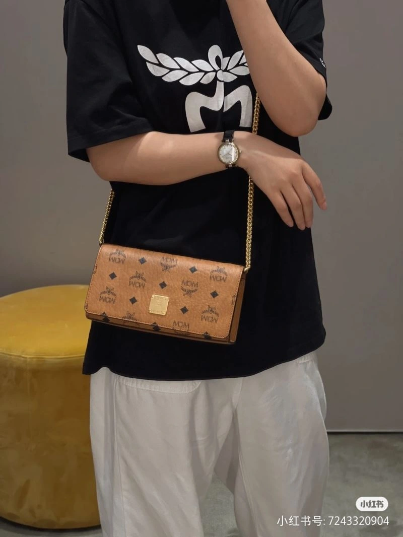 Soft MCM Satchel Bags 64156
