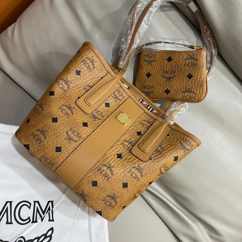 Bright MCM Shopping Bags 89650