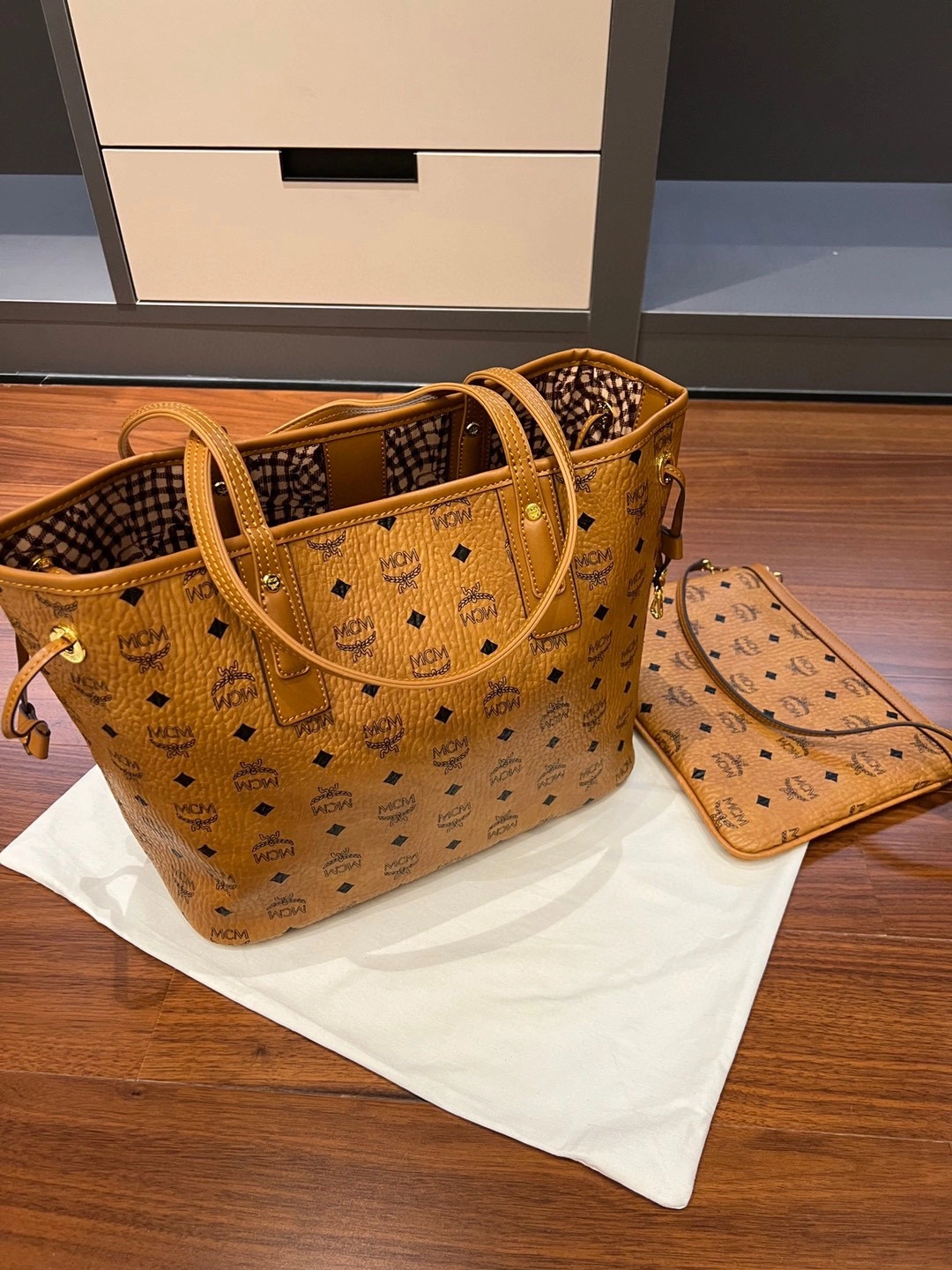 MCM Shopping Bags NewStyle 78840