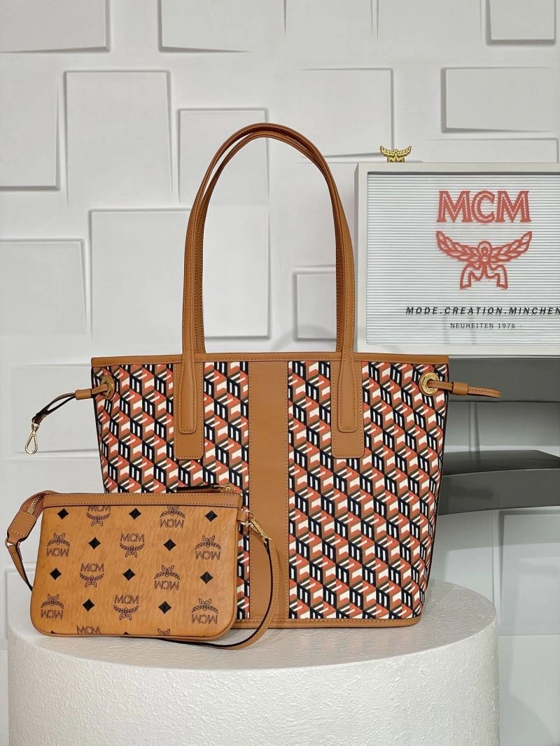 MCM Shopping Bags Functional 89733