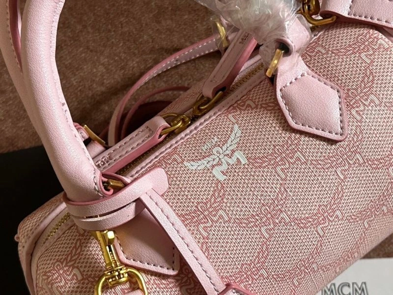 Soft MCM Top Handle Bags 89635