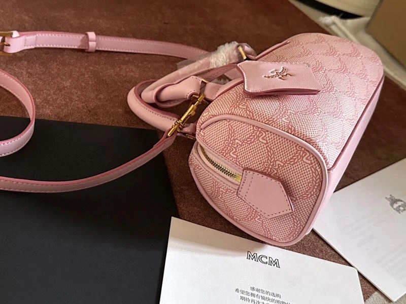 Soft MCM Top Handle Bags 89635